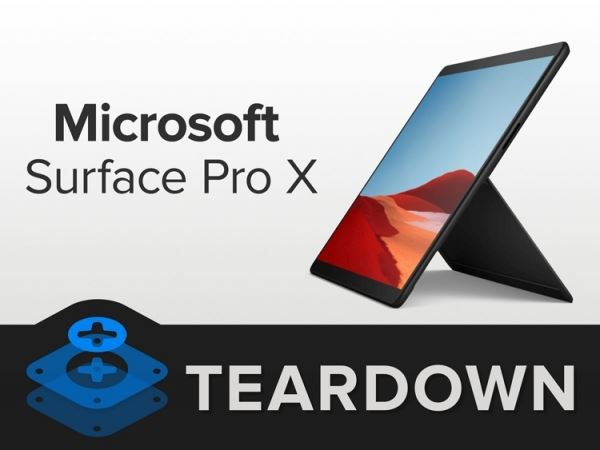 Вскрытие Microsoft Surface Pro X: планшет удивил ремонтопригодностью