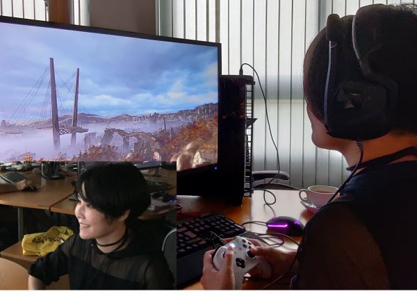 Звезда E3 2019 Икуми Накамура встретилась с украинскими разработчиками из 4A Games и поиграла в продолжение "Метро"